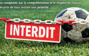 ℹ️ Information – Utilisation des terrains de football
