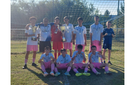 Tournoi de Courcelles – U15 A : 7 matchs, 7 victoires, 0 but encaissé !