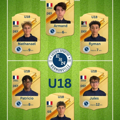 Carte FUT U18 A