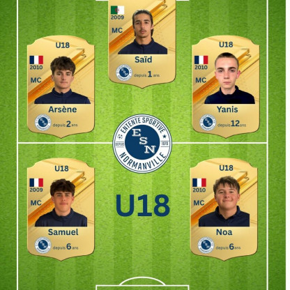 Carte FUT U18 A